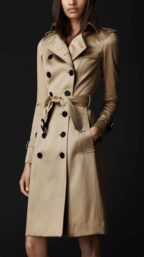 burberry trench coat women long.